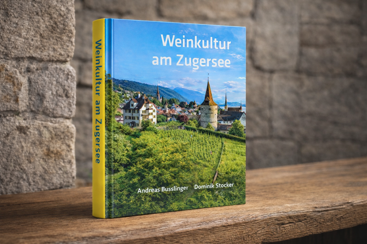 Buch Weinkultur am Zugersee 224 Seiten, 1. Auflage 2026